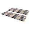 vidaXL R&uacute;mbotnar me&eth; 42 &THORN;versp&yacute;tum 2 stk. 7 Sv&aelig;&eth;i 70x200 cm