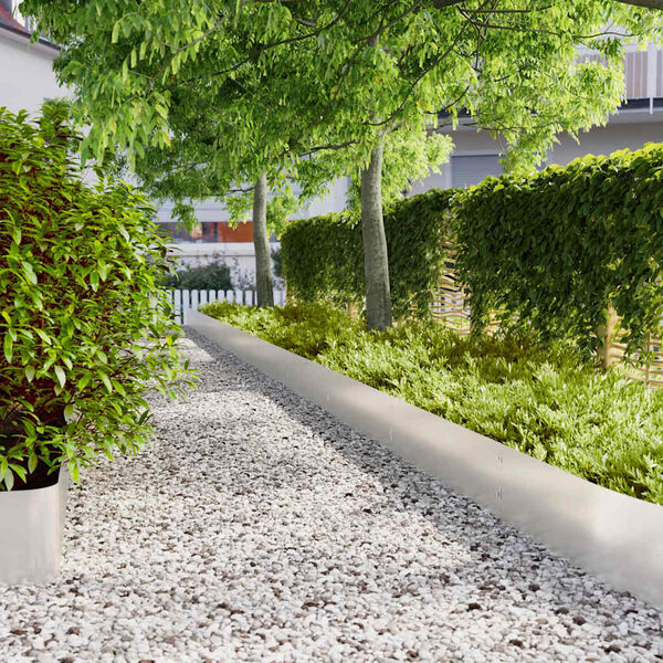 vidaXL t&uacute;nkantar 10 stk 25x103 cm Ry&eth;fr&iacute;tt st&aacute;l