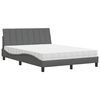 vidaXL R&uacute;m me&eth; D&yacute;nu Hanko D&ouml;kkgr&aacute;r 140x190 cm Text&iacute;lefni