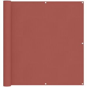 vidaXL Bakar&iacute; Skj&aacute;r terracotta 110 x 400 cm Oxford efni