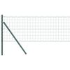 vidaXL Gir&eth;ing me&eth; p&oacute;st Gr&aelig;nn 0,4 x 10 m St&aacute;l og PVC
