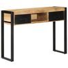 vidaXL Console Bor&eth; 100x35x75 cm Solid Groft Wood Mango