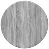 vidaXL Bor&eth;plata Gr&aacute;r Sonoma &Oslash; 30 x 1,5 cm Samsettur vi&eth;ur
