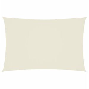 42298 vidaXL Sunshade Sail Oxford Fabric Rectangular 2x4 m Cream