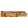vidaXL Vegghengdur sj&oacute;nvarpssk&aacute;pur 80x30x19 cm Solid Wood Acacia