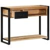 vidaXL Console Bor&eth; 100x35x75 cm Solid Groft Wood Mango
