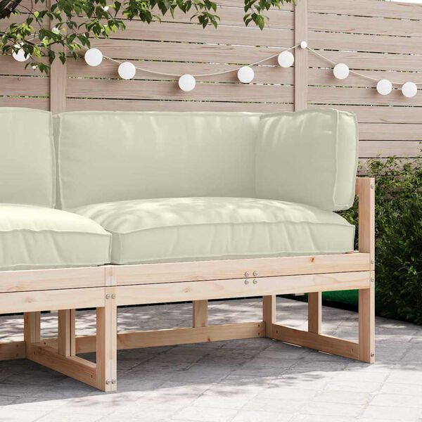 vidaXL P&uacute;&eth;asett &aacute; pall 3 pcs Rj&oacute;malitur Oxford efni