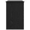 vidaXL Skrifborð Svartur Eik 100 x 50 x 76 cm Samsettur viður