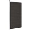 vidaXL Gir&eth;ingaeining WPC 95x186 cm Sv&ouml;rt