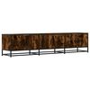 vidaXL Sj&oacute;nvarpssk&aacute;pur Reykt&oacute;na Eik 180x35x41 cm Samsettur Vi&eth;ur