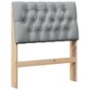 vidaXL B&oacute;lstru&eth; r&uacute;mgafl Lj&oacute;sgr&aacute;r 75 cm Solid furuhikk