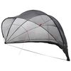vidaXL Sundlaugarkuppa Svartur 546 x 516 x 250 cm
