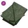 vidaXL Segld&uacute;kur 180 g/m&sup2; 3x6 m Gr&aelig;nn HDPE