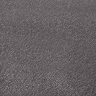 vidaXL Chaise Longue Grey Faux Leather