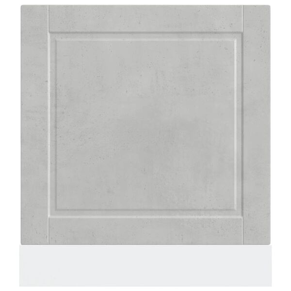 vidaXL Upp&thorn;vottav&eacute;larplata Porto Steypugr&aacute;r 60x1,5x67 cm