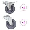 vidaXL Sn&uacute;ningshj&oacute;l me&eth; Boltagati 12 stk. 75 mm