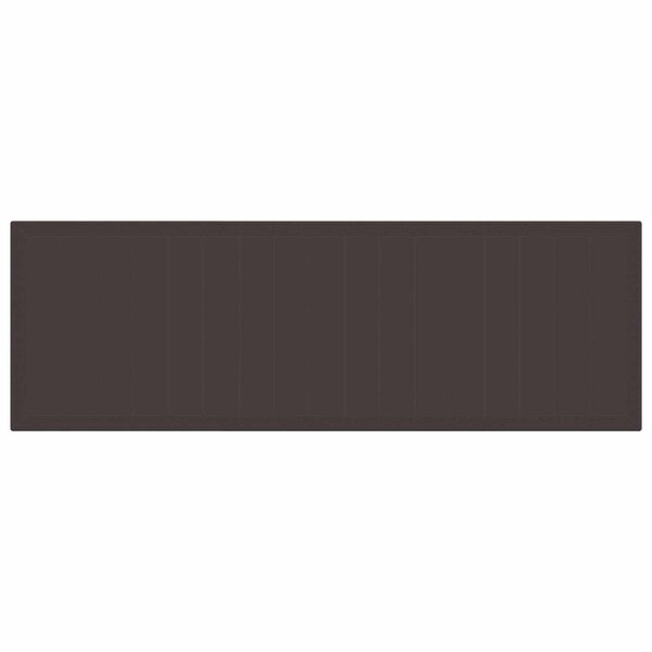 vidaXL Gar&eth;ur bor&eth;sett me&eth; p&uacute;&eth;i 11 pcs Br&uacute;nn Rattan