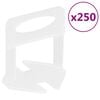 vidaXL Fl&iacute;saj&ouml;fnunarklemmur 250 stk. 3 mm