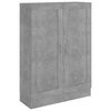 vidaXL B&oacute;kask&aacute;pur Steypugr&aacute;r 82,5x30,5x115 cm Samsettur Vi&eth;ur