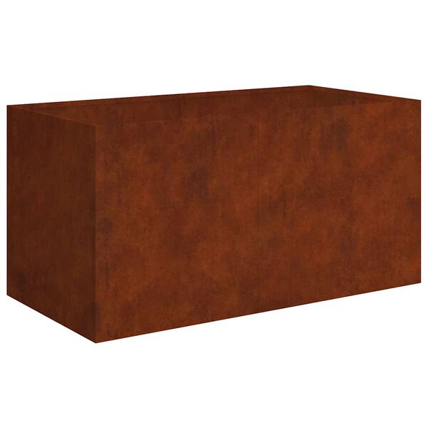 vidaXL Gr&oacute;&eth;urker 80x40x40 cm Corten St&aacute;l
