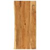 vidaXL Bor&eth;plata &aacute; Ba&eth;herbergi Gegnheill Akas&iacute;uvi&eth;ur 140x55x2,5 cm