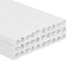 vidaXL Kapalstokkar 25x25 mm 30 m PVC