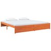 vidaXL Ramsv&iacute;k Vaxbr&uacute;nn 200 x 200 cm &THORN;&eacute;tt furutr&eacute;