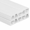 vidaXL Kapalstokkar 20x10 mm 10 m PVC