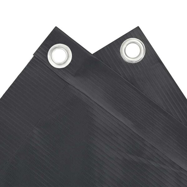 vidaXL Skj&oacute;lveggur &aacute; Svalir Reykgr&aacute;r 600x75 cm PVC