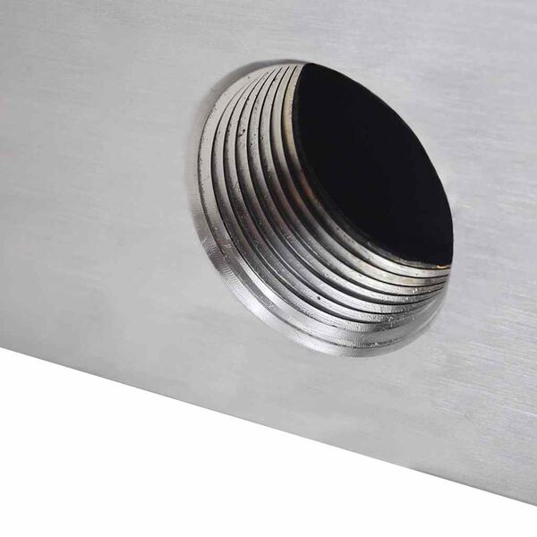 R&eacute;tthyrndur Foss fyrir sundlaug Ry&eth;fr&iacute;tt St&aacute;l 60 cm