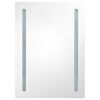 325546 vidaXL LED Bathroom Mirror Cabinet 50x13x70 cm