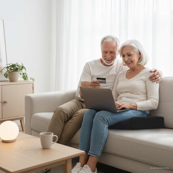 vidaXL Sessur Svartur 40 x 40 x 11 cm PU foam