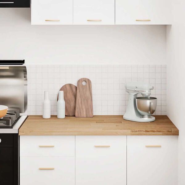 vidaXL Eldh&uacute;sbor&eth;plata 120x63,5x4 cm Solid Wood Eik Ferhyrnd