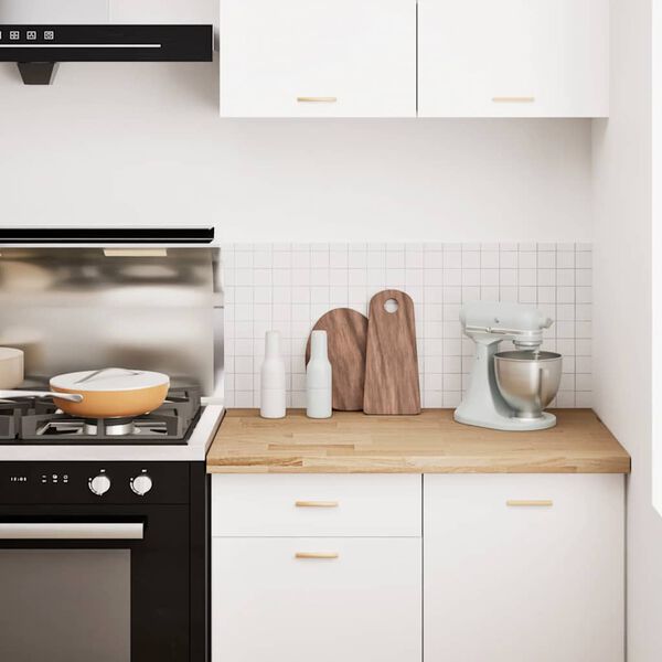 vidaXL Eldh&uacute;sbor&eth;plata 100x63,5x4 cm Solid Wood Eik Ferhyrnd