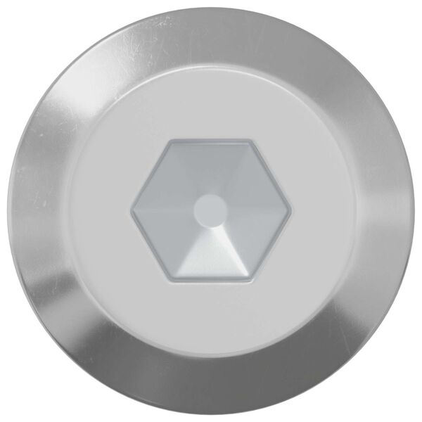 vidaXL Skr&uacute;fa 1600 pcs Silfur M6 x 60 mm St&aacute;l