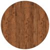 vidaXL Bor&eth;plata L&eacute;tt br&uacute;nt &Oslash; 90 x 2,5 cm Umfer&eth; &aacute;kaft eik