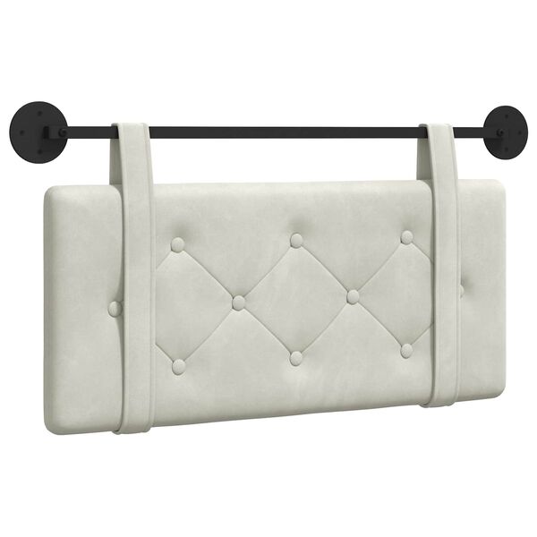 vidaXL Hengisk&aacute;li Vegghengt Rj&oacute;malitur 100 x 55 x 5 cm Flauel