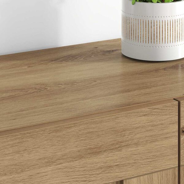 vidaXL Vegghengdur sk&aacute;pur 2 pcs Artisan Eik 69,5 x 34 x 90 cm