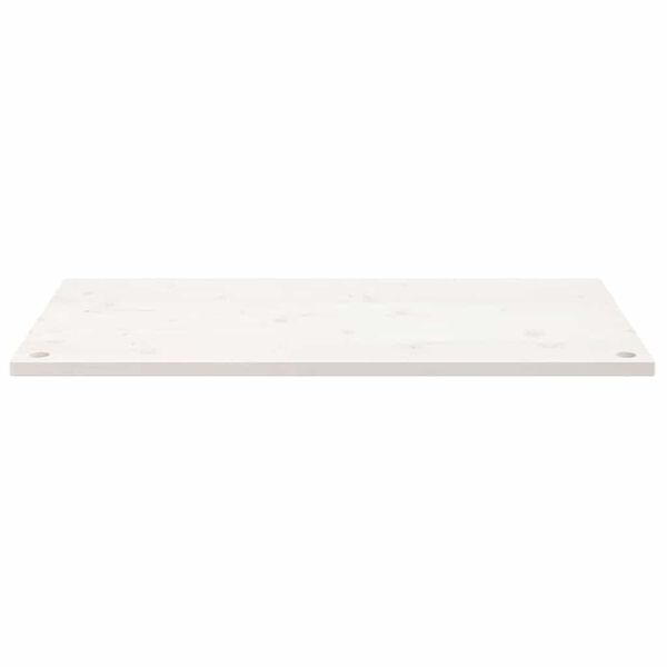 vidaXL Bor&eth;plata Hv&iacute;t 110x60x2,5 cm Gegnheil Fura