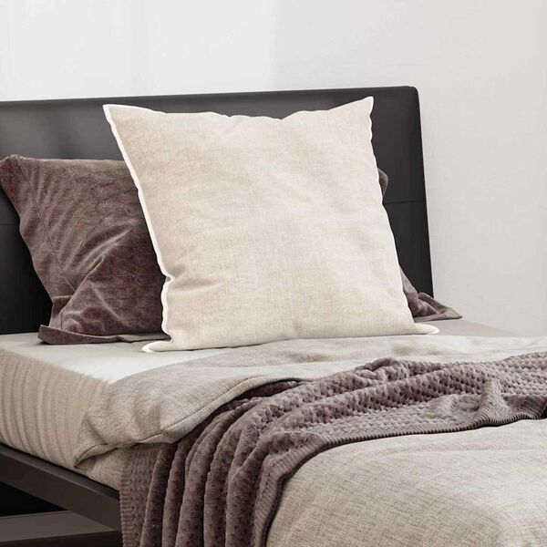 vidaXL Koddi Hvítt Pólýester