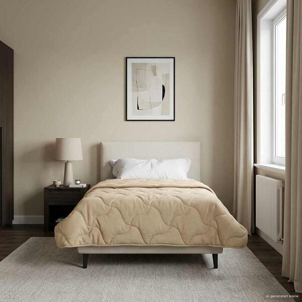 vidaXL Full &aacute;rs d&yacute;na S&iacute;&eth;la&eth; Rj&oacute;malitur 140 x 200 cm