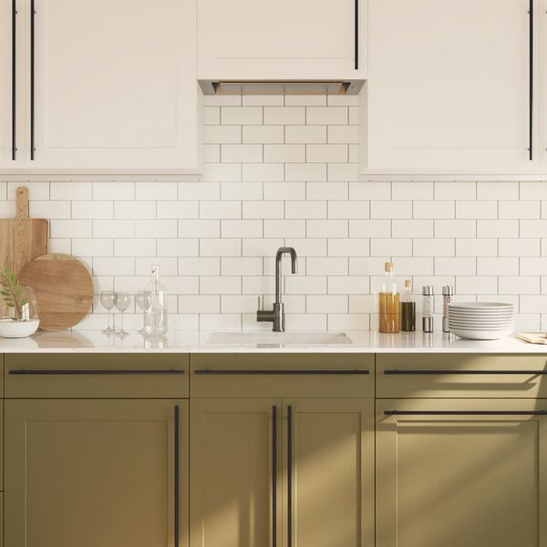 vidaXL Sk&aacute;pur Handf&ouml;ng 20 stk Svart 480 mm Ry&eth;fr&iacute;tt St&aacute;l