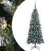 vidaXL Gervi j&oacute;latr&eacute; me&eth; 150 LED Gr&aelig;nn 150 cm PVC, plast og st&aacute;l