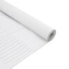 vidaXL Sj&aacute;lf l&iacute;m&oacute;&eth;u&eth; gluggafilm Frosta&eth;ur hv&iacute;tt 90 x 500 cm PVC