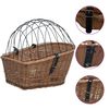 vidaXL Hj&oacute;lakarfa me&eth; Loki Festing fyrir Afturbretti 55 x 31 x 36 N&aacute;tt&uacute;rulegur V&iacute;&eth;ir