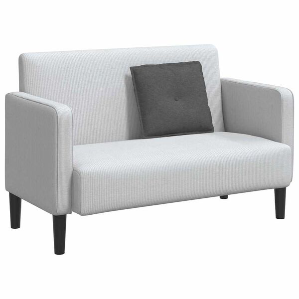 vidaXL Bakp&uacute;&eth;i D&ouml;kk gr&aacute; 50 x 45 cm Korduroy efni