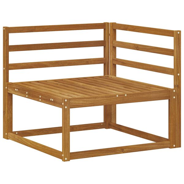 vidaXL &Uacute;ti s&oacute;fasett 4 pcs N&aacute;tt&uacute;rulegur Hrein akas&iacute;utr&eacute;