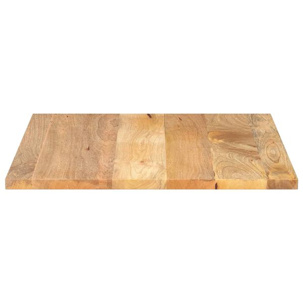 vidaXL Bor&eth;plata 80x80x2,5 cm Ferningur Gegnheil Mang&oacute;vi&eth;ur