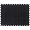 vidaXL G&uacute;mm&iacute;g&oacute;lffl&iacute;sar 12 stk. Svartar 12 mm 90x120 cm