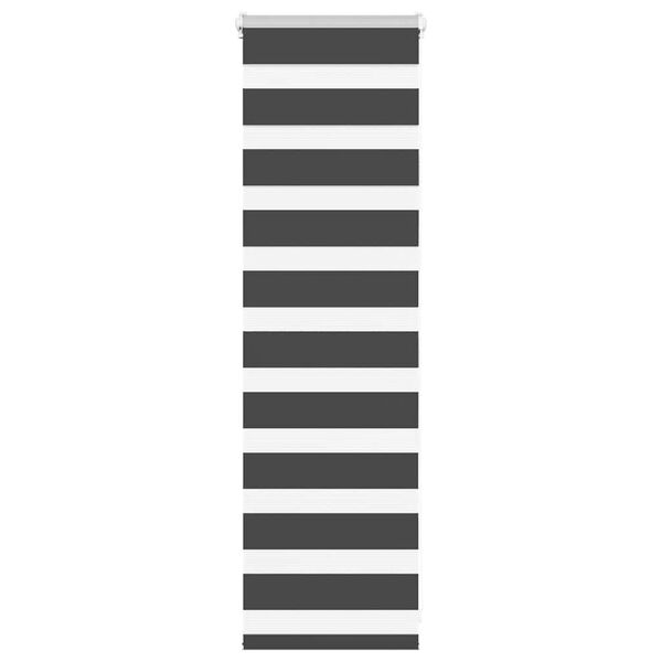 vidaXL Zebra Gard&iacute;na Sv&ouml;rt 45x100 cm Efni Breidd 40,9 cm P&oacute;l&yacute;ester